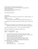 Actividad cotidiana "Refrigerio"