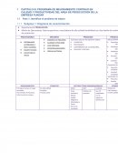 CAPITULO III: PROGRAMA DE MEJORAMIENTO CONTINUO EN CALIDAD Y PRODUCTIVIDAD DEL AREA DE PRODCUCCION DE LA EMPRESA FUNGAR