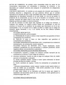 Juicios y actos mercantiles.