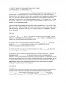 Formato Demanda y Convenio Divorcio Mutuo Consentimiento Nuevo Leon