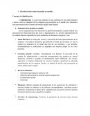 Revisión teórica sobre la gestión en estudio.