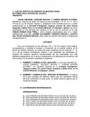 Amparo contra orden de detención.