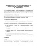 LINEAMIENTOS PARA LA TITULACIÓN PROFESIONAL DE LAS LICENCIATURAS EN LA UNIVERSIDAD PEDAGÓGICA