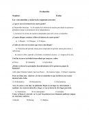 Evaluación. ¿A que te acerca la historia de cuarto grado?
