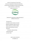 NALISIS DE LA GESTION DE LA INNOVACION PARA LA EMPRESA ECOPLAST S.A