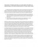 Intervención 3. El balance del poder en el mundo desde el año 2000, con especial énfasis en los últimos acontecimientos en Europa y Medio Oriente
