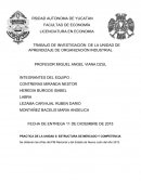 TRABAJO DE INVESTIGACIÓN DE LA UNIDAD DE APRENDIZAJE DE ORGANIZACIÓN INDUSTRIA