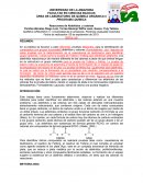 En la práctica se llevaron a cabo pruebas diferentes, para la identificación de aldehídos y cetonas; Los aldehídos reaccionan de manera diferente de las cetonas a pesar de que ambos tengan en su estructura un grupo carbonilo