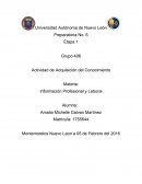 Información Profesional y Laboral