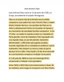José Antonio Páez .