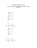 Taller de sistema de ecuaciones