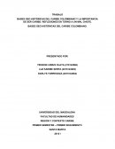 BASES GEO HISTÓRICAS DEL CARIBE COLOMBIANO.