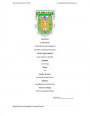 Temario del primer avance de investigación de operaciones