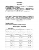 RESUMEN SOBRE LA VISCOSIDAD