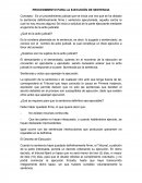 PROCEDIMIENTO PARA LA EJECUCIÓN DE SENTENCIA