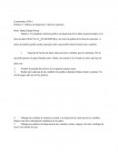 Gráficos de dispersión y línea de regresión