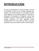 Tipos de cambio. Cambios de la demanda de dólares