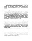 Genes y cromosomas en su herencia y posibles anomalías que producen