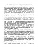 LA RELACIÓN DE RESILIENCIA EN SISTEMAS NATURALES Y SOCIALES