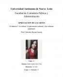 La cultura, el patrimonio cultural y las culturas populares