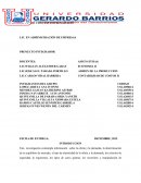 Trabajo de administración de la producción .