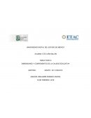 DIMENSIONES Y COMPONENTES DE LA CALIDAD EDUCATIVA.