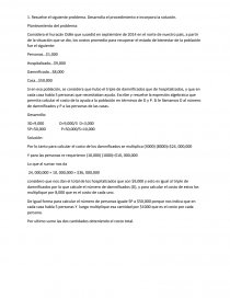 Resuelve el siguiente problema. Desarrolla el procedimiento e incorpora la solución.. Página 1