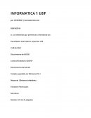 Los elementos que pertenecen al Hardware