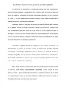 La reflexion en la practica docente garantia de aprendizaje significativo