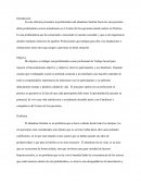 Avandono en envejecientes