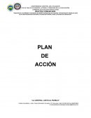 PLAN DE ACCIÓN CASA ABIERTA 2016