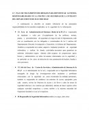 3.7. PLAN DE TRATAMIENTO DE RIESGOS PARA IDENTIFICAR ACCIONES, RESPONSABILIDADES EN LA POLÍTICA DE SEGURIDAD DE LA INTRANET DEL DEPARTAMENTO DE ELECTRICIDAD