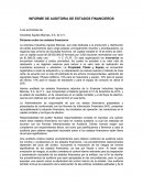 INFORME DE AUDITORIA DE ESTADOS FINANCIEROS.