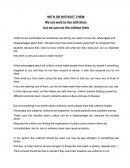 WITH OR WITHOUT THEM: