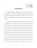 El ensayo “Interpretando el cuerpo delgado”