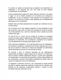 Capitulaciones Matrimoniales y Separacion de bienes - Informes -  doreyvidarocha