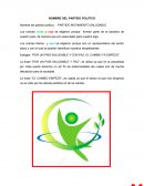 Ejemplo de incripcion de partido politico.