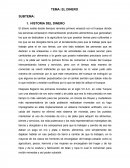 TEMA: EL DINERO.