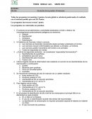 Examen limpieza y desinfección