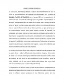 Conclusion general de una empresa