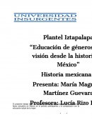 El presente trabajo tiene como proposito exponer el desarrollo de la mujer en el factor educativo en Mexico en el periodo prehispanico y la comparacion con la educacion actual de la mujer .
