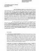 INCIDENTE REDUCCION ALIMENTOS