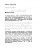 SIMPOSIUM DE APRENDIZAJE ESCOLAR.