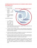 Acciones de educación sanitaria en su comunidad sobre cuidados medioambientales