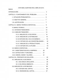 Análisis Financiero.PROYECTO INTEGRADOR. Página 1
