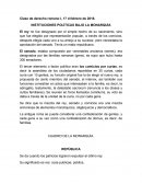 INSTITUCIONES POLÍTICAS BAJO LA MONARQUÍA.