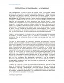 Practica educativa- ESTRATEGIAS DE ENSEÑANZA Y APRENDIZAJE