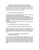 ¿El sistema educativo está basado en una concepción explícita de los derechos de los individuos a la educación?