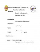 Informe de Epidemiologia 1 Vigilancia en Salud