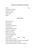 Entrevista para tutorias